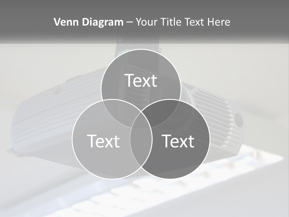 A Video Camera Hanging From The Ceiling Of A Building PowerPoint Template