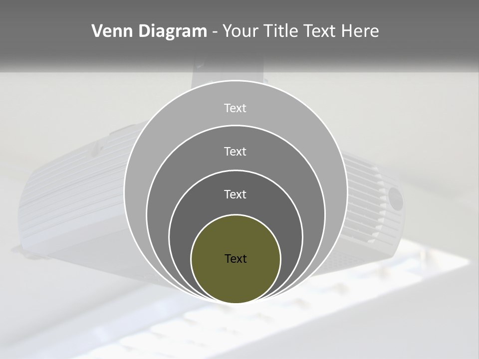 A Video Camera Hanging From The Ceiling Of A Building PowerPoint Template
