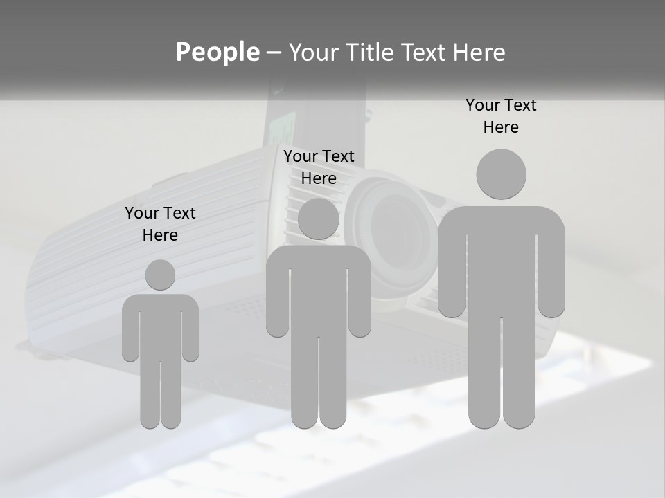 A Video Camera Hanging From The Ceiling Of A Building PowerPoint Template