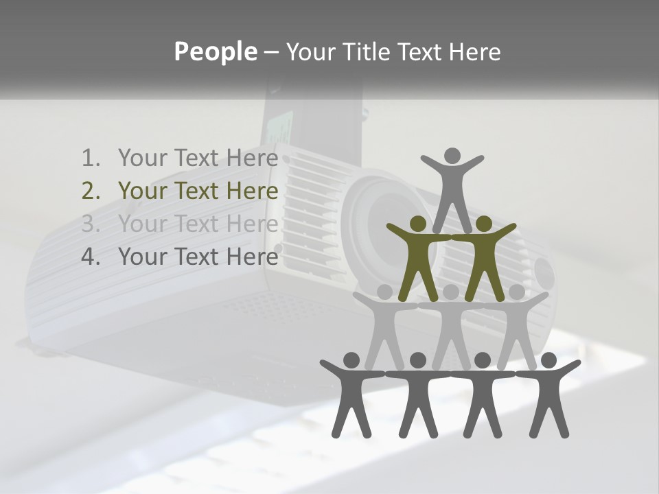 A Video Camera Hanging From The Ceiling Of A Building PowerPoint Template