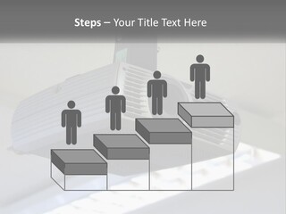 A Video Camera Hanging From The Ceiling Of A Building PowerPoint Template