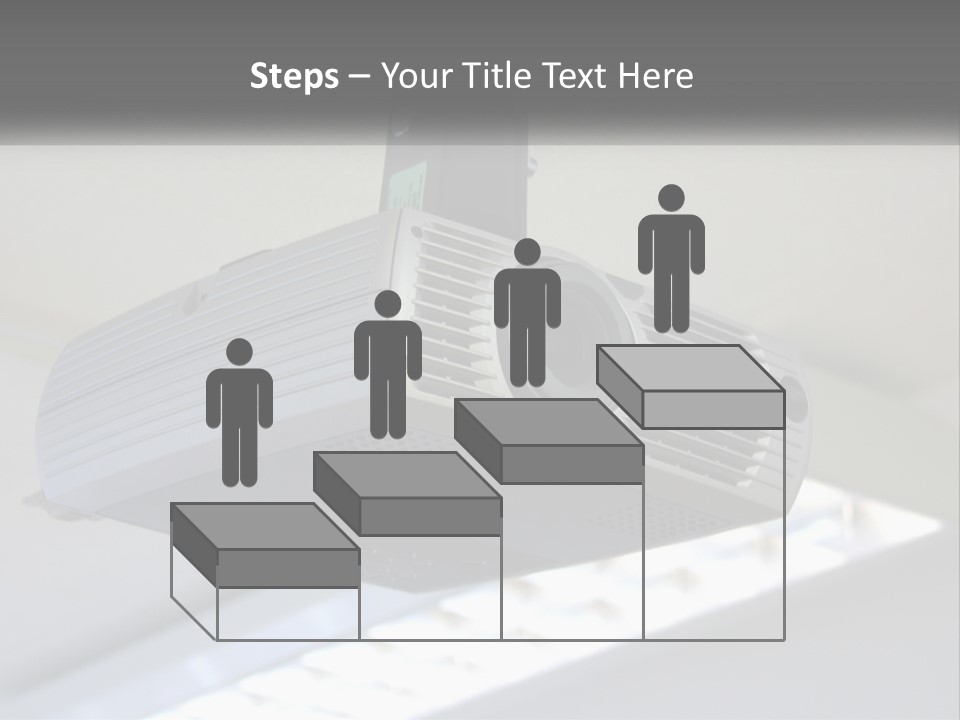 A Video Camera Hanging From The Ceiling Of A Building PowerPoint Template