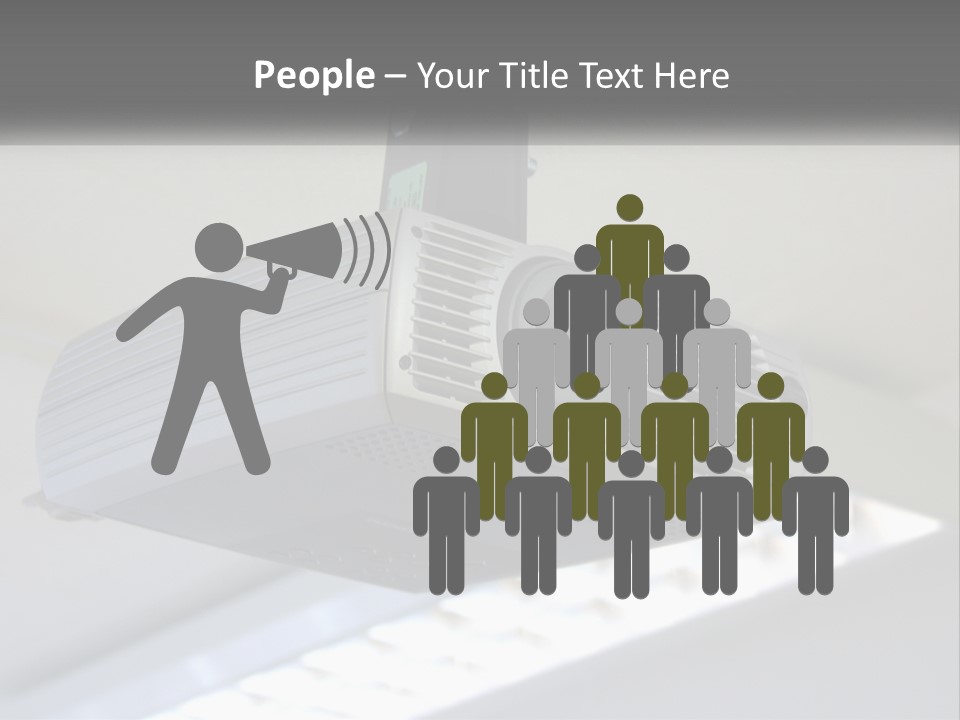 A Video Camera Hanging From The Ceiling Of A Building PowerPoint Template