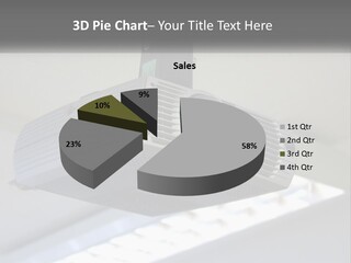 A Video Camera Hanging From The Ceiling Of A Building PowerPoint Template