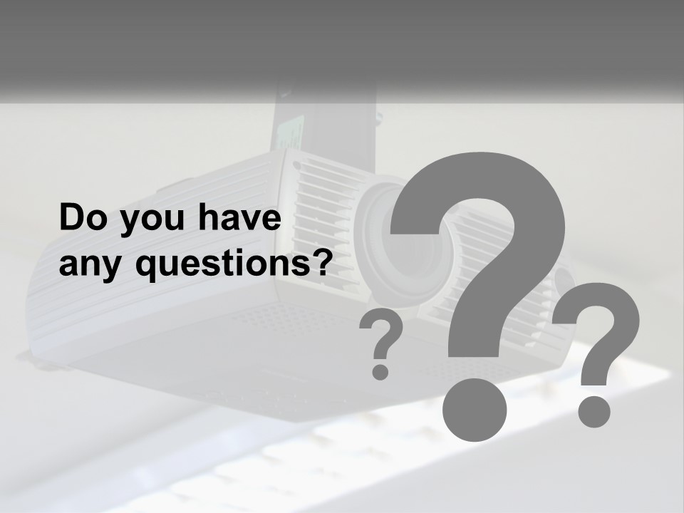 A Video Camera Hanging From The Ceiling Of A Building PowerPoint Template