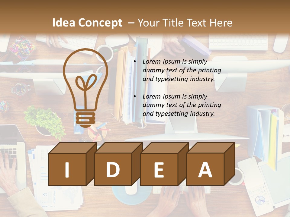 A Group Of People Sitting At A Table Working On Laptops PowerPoint Template