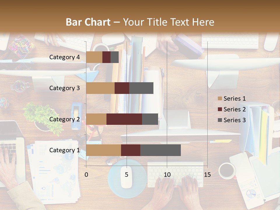 A Group Of People Sitting At A Table Working On Laptops PowerPoint Template