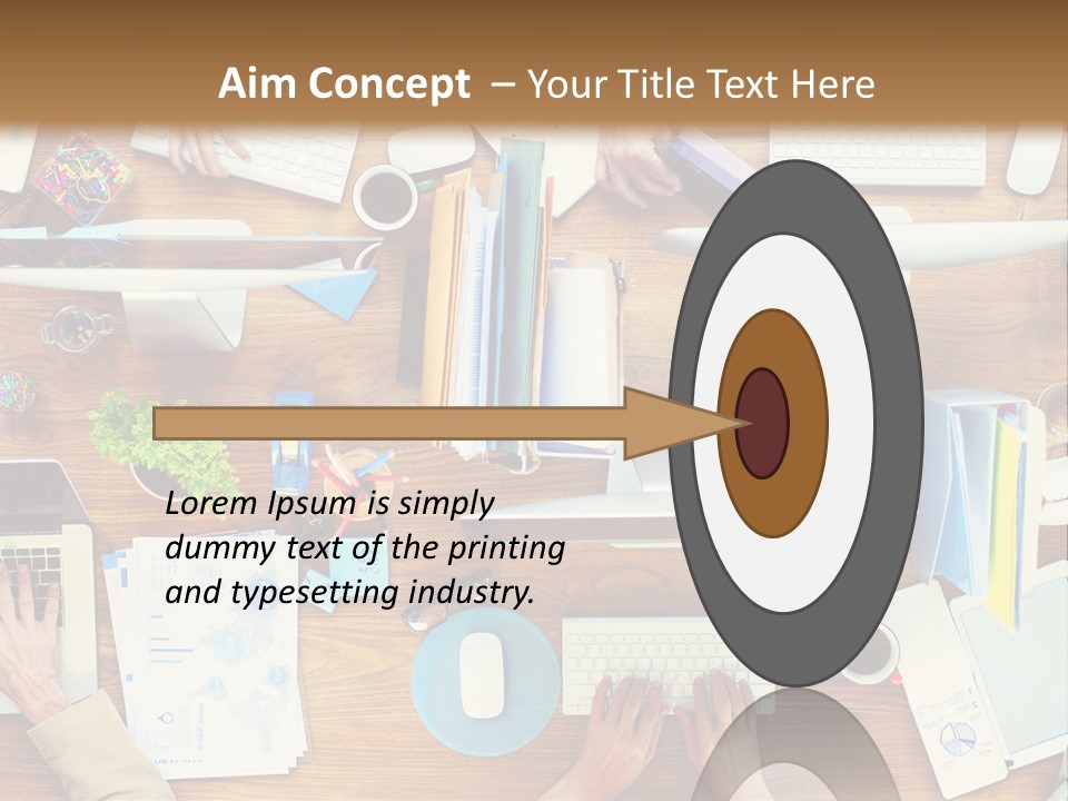 A Group Of People Sitting At A Table Working On Laptops PowerPoint Template