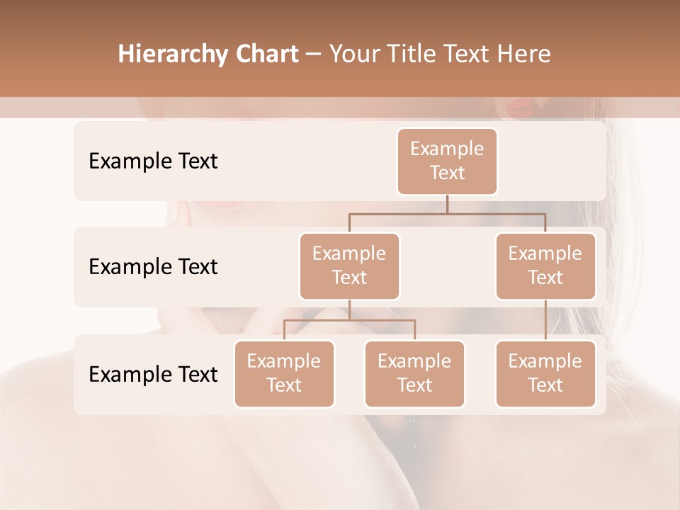 A Woman In A White Dress With A Red Bracelet PowerPoint Template