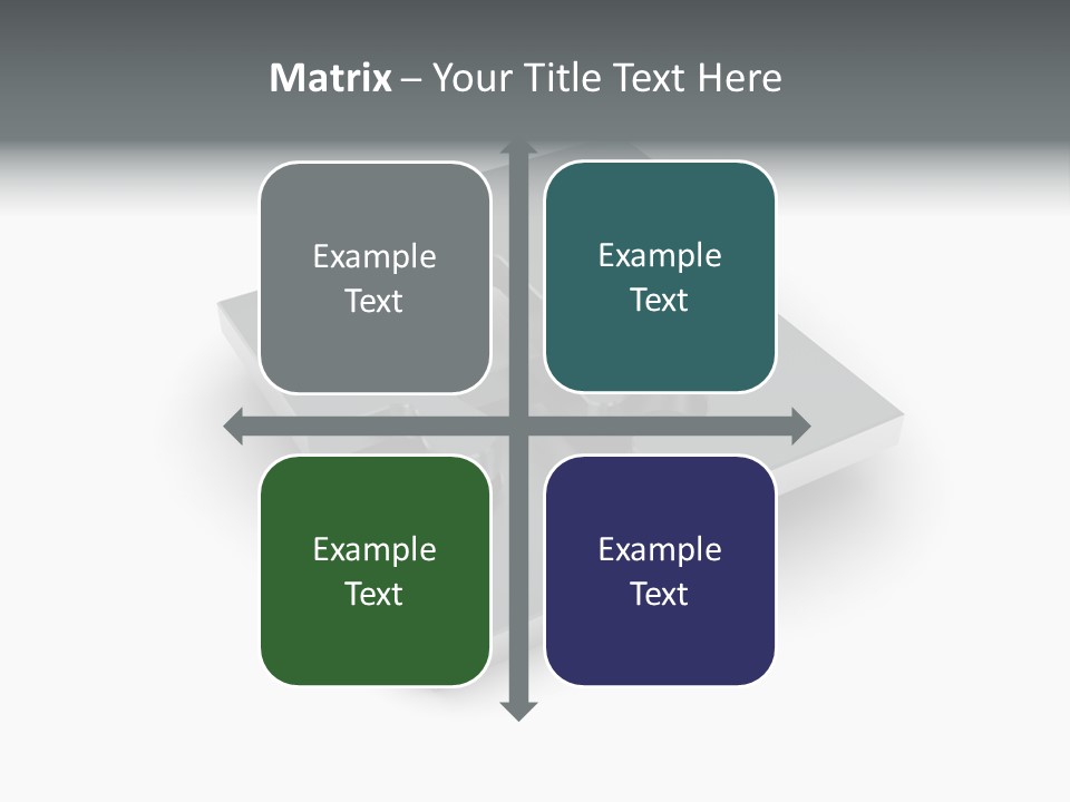 A Piece Of A Puzzle On A White Background PowerPoint Template