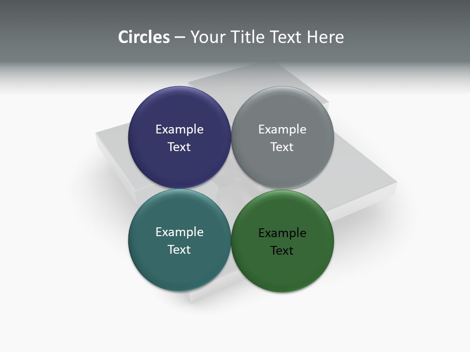 A Piece Of A Puzzle On A White Background PowerPoint Template