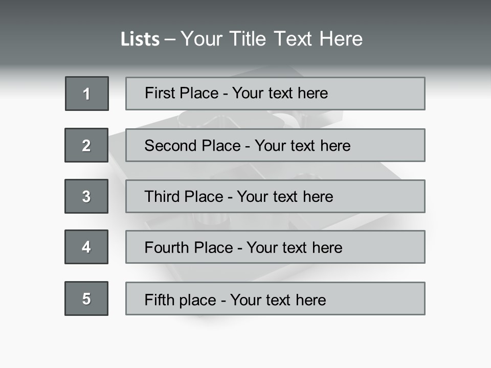 A Piece Of A Puzzle On A White Background PowerPoint Template