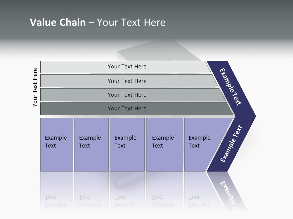 A Piece Of A Puzzle On A White Background PowerPoint Template