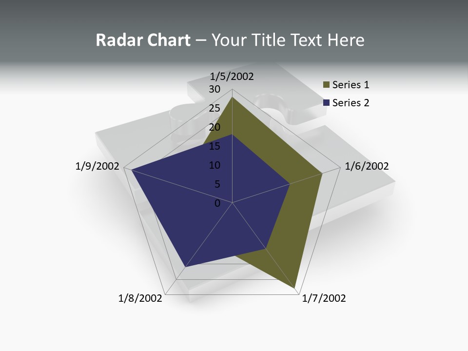 A Piece Of A Puzzle On A White Background PowerPoint Template