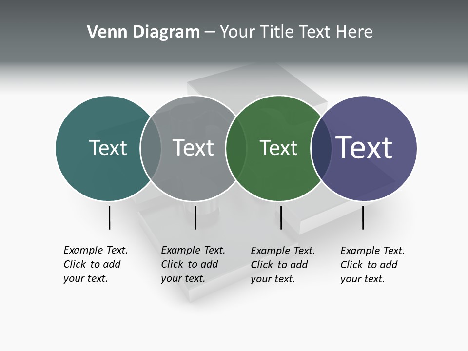 A Piece Of A Puzzle On A White Background PowerPoint Template