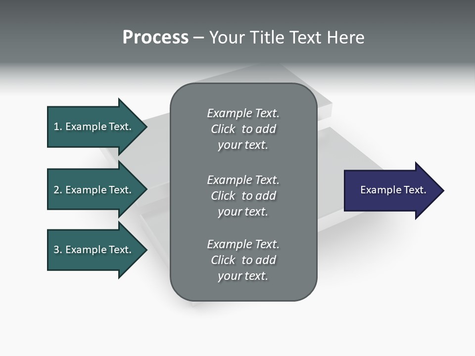 A Piece Of A Puzzle On A White Background PowerPoint Template
