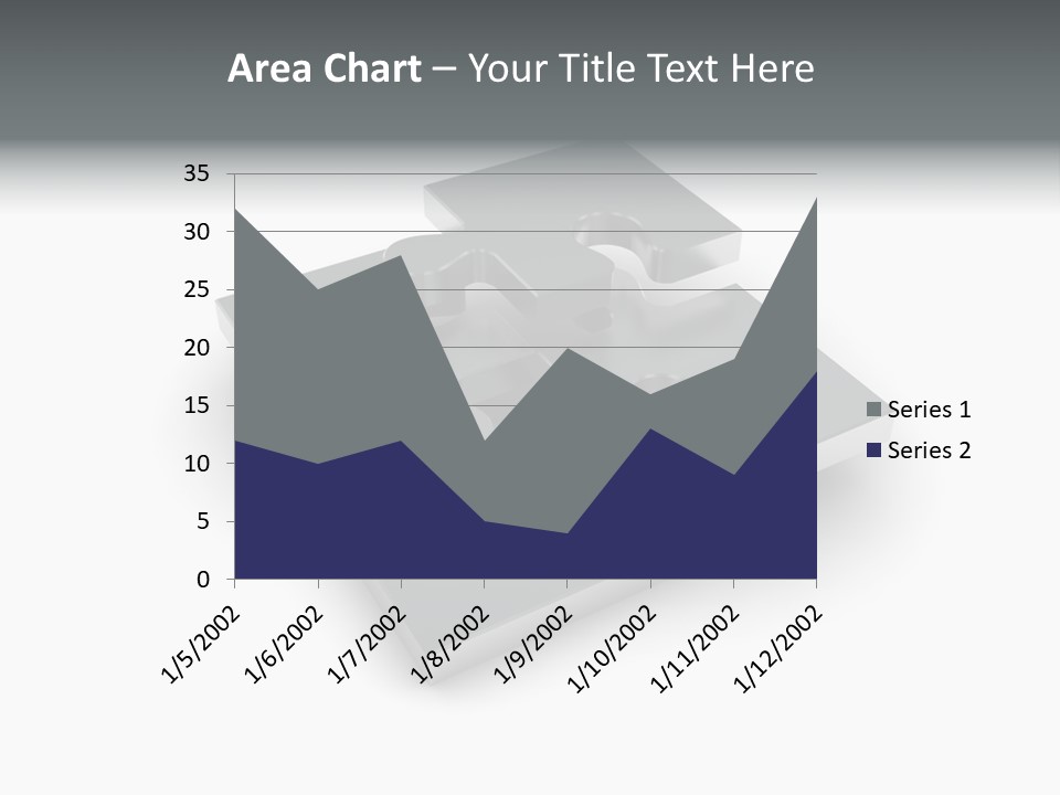 A Piece Of A Puzzle On A White Background PowerPoint Template