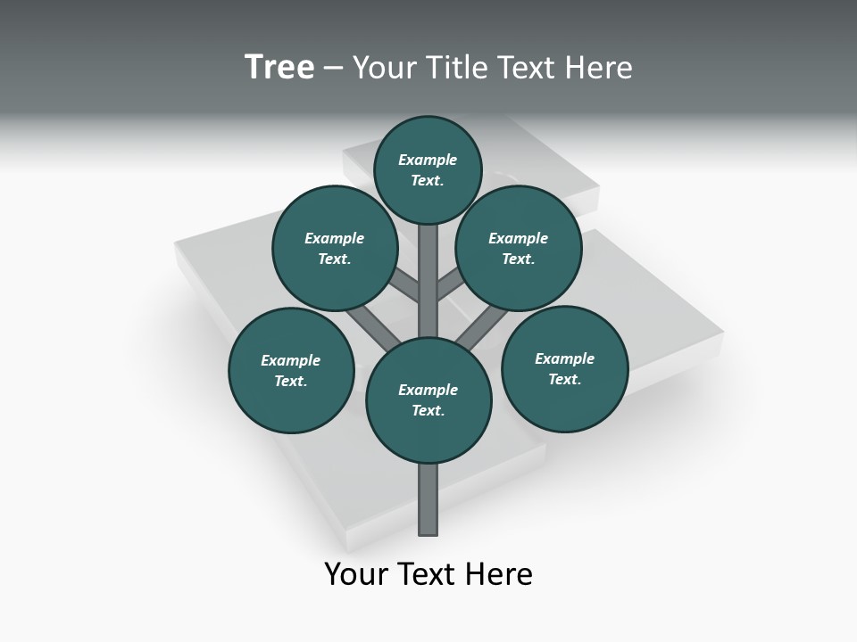 A Piece Of A Puzzle On A White Background PowerPoint Template