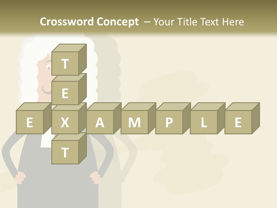 An Old Man In A Black Dress Is Standing With His Hands On His Hips PowerPoint Template