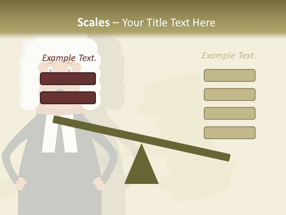 An Old Man In A Black Dress Is Standing With His Hands On His Hips PowerPoint Template