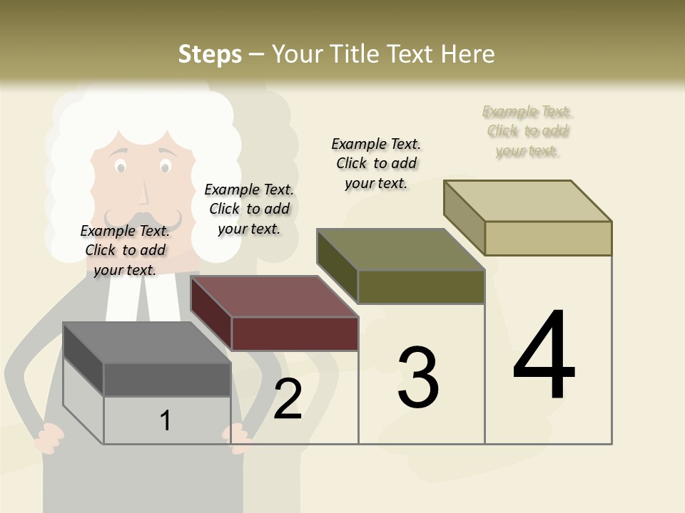 An Old Man In A Black Dress Is Standing With His Hands On His Hips PowerPoint Template