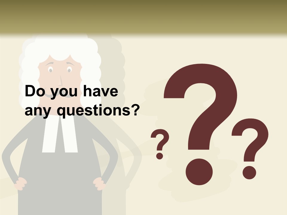 An Old Man In A Black Dress Is Standing With His Hands On His Hips PowerPoint Template