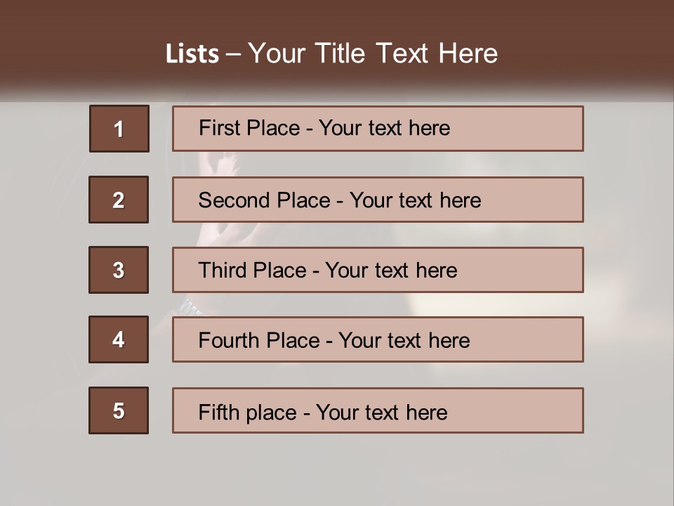 A Man Covering His Face With His Hands PowerPoint Template
