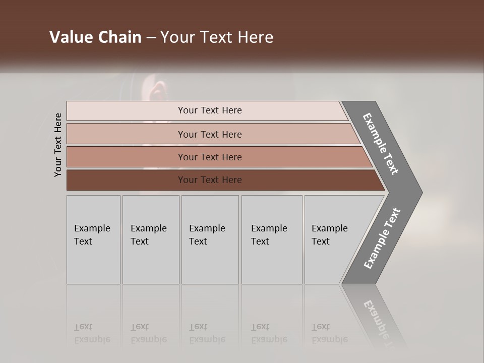 A Man Covering His Face With His Hands PowerPoint Template