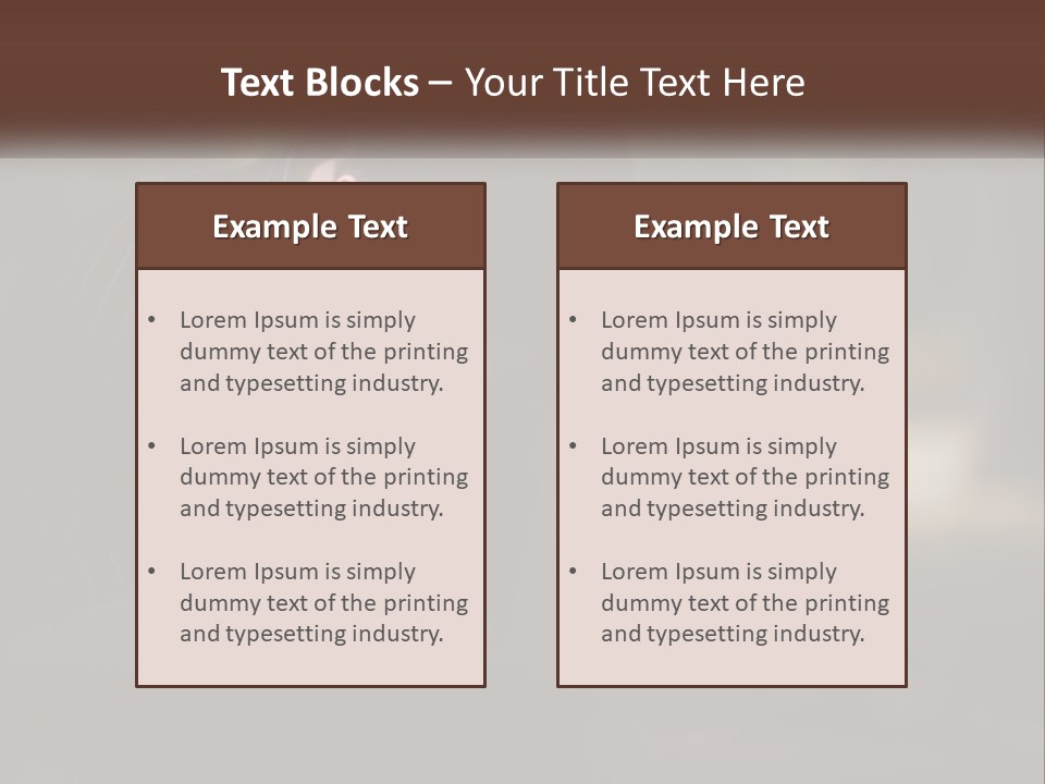 A Man Covering His Face With His Hands PowerPoint Template