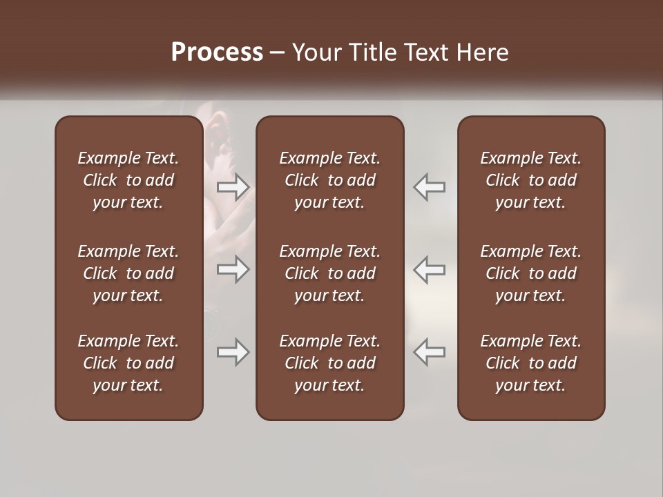 A Man Covering His Face With His Hands PowerPoint Template