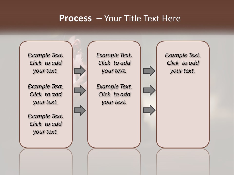 A Man Covering His Face With His Hands PowerPoint Template