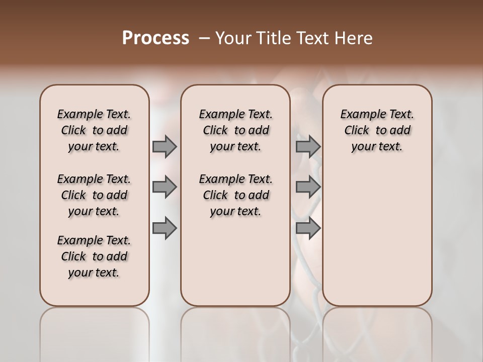 A Person Holding A Chain Link Fence With Their Hands PowerPoint Template
