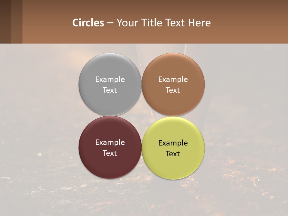 A Woman Walking Down A Dirt Road With Her Foot In The Air PowerPoint Template