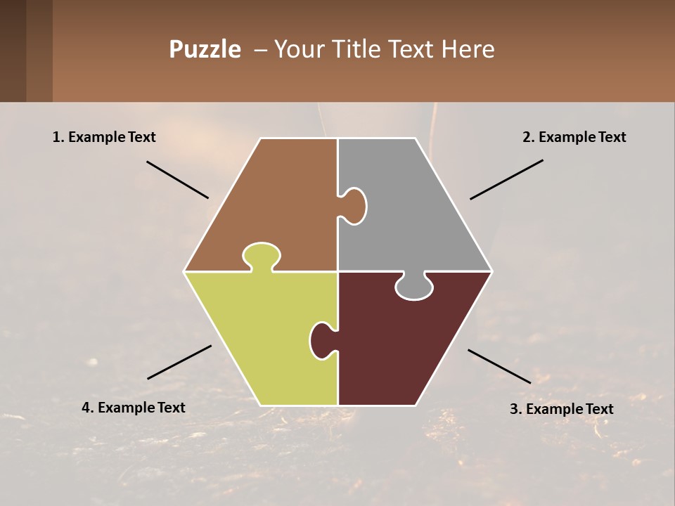 A Woman Walking Down A Dirt Road With Her Foot In The Air PowerPoint Template