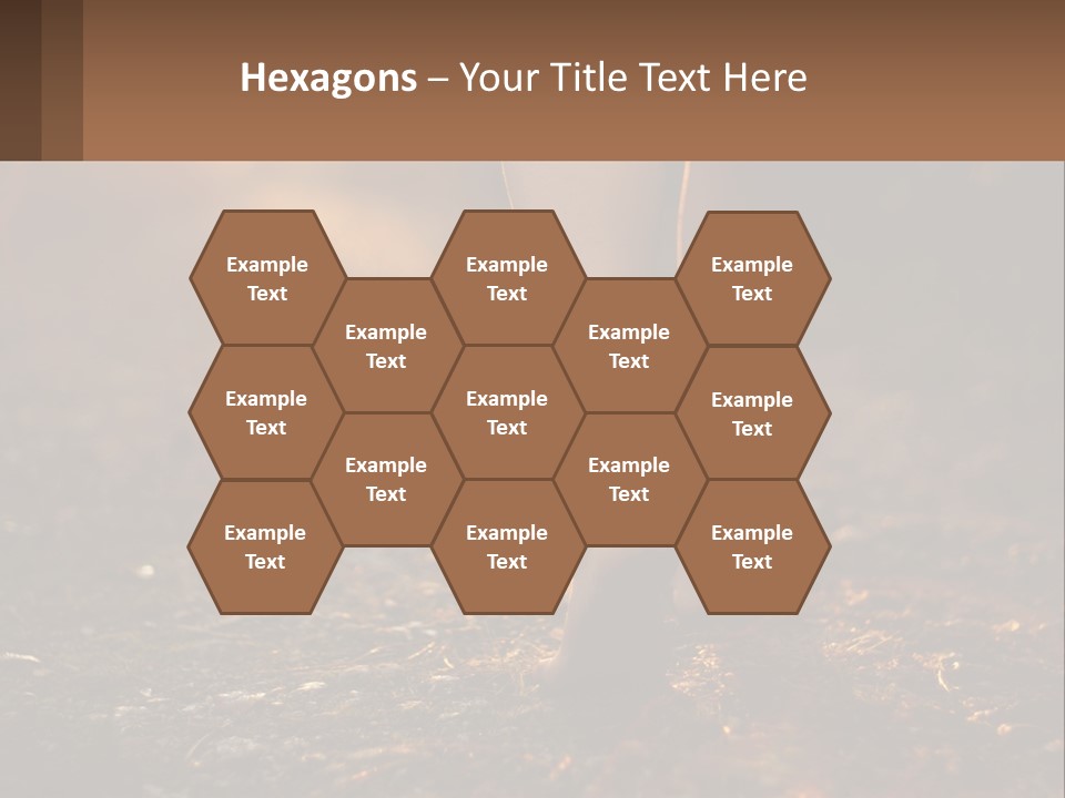 A Woman Walking Down A Dirt Road With Her Foot In The Air PowerPoint Template