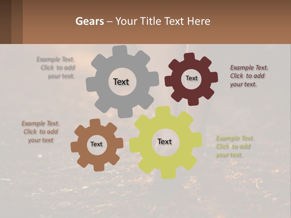 A Woman Walking Down A Dirt Road With Her Foot In The Air PowerPoint Template