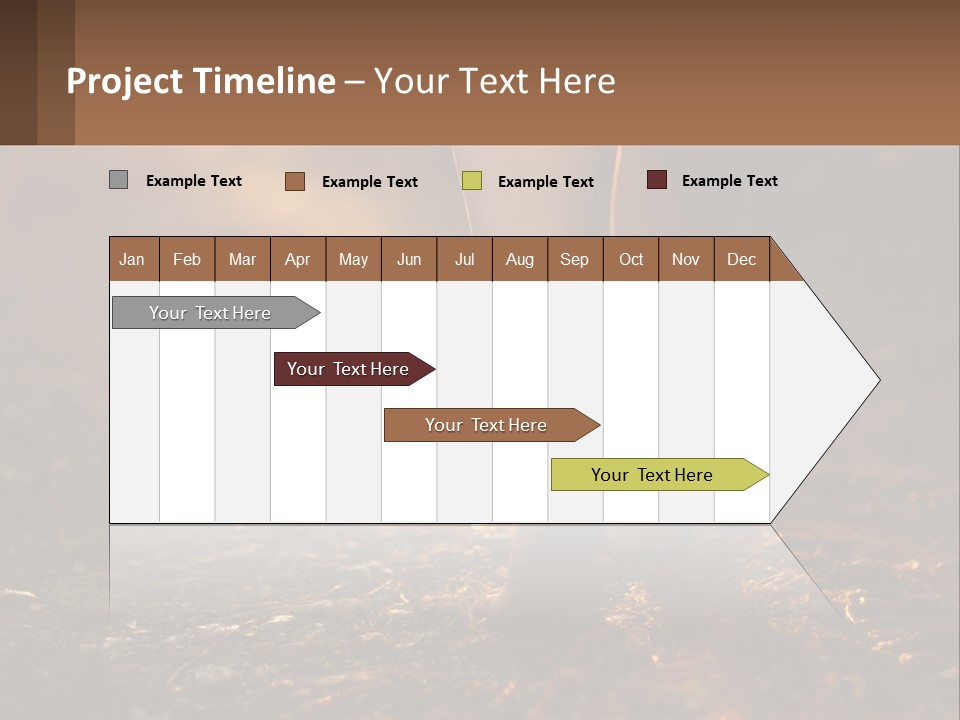 A Woman Walking Down A Dirt Road With Her Foot In The Air PowerPoint Template