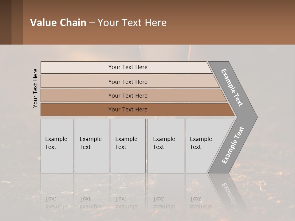 A Woman Walking Down A Dirt Road With Her Foot In The Air PowerPoint Template