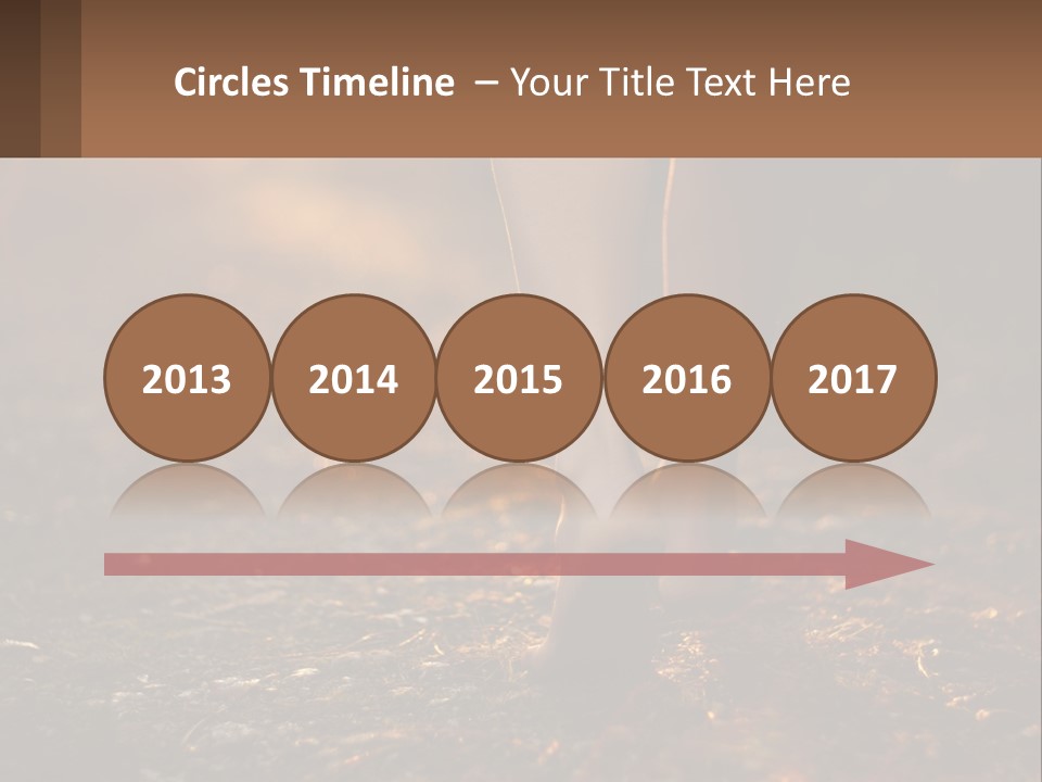 A Woman Walking Down A Dirt Road With Her Foot In The Air PowerPoint Template