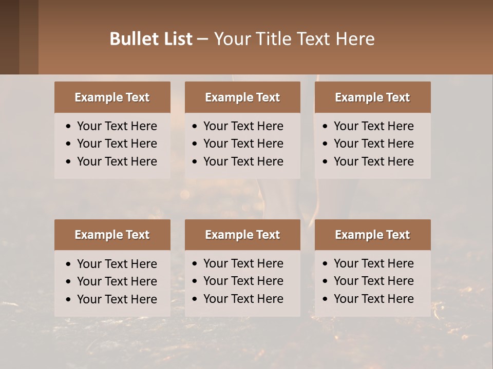 A Woman Walking Down A Dirt Road With Her Foot In The Air PowerPoint Template