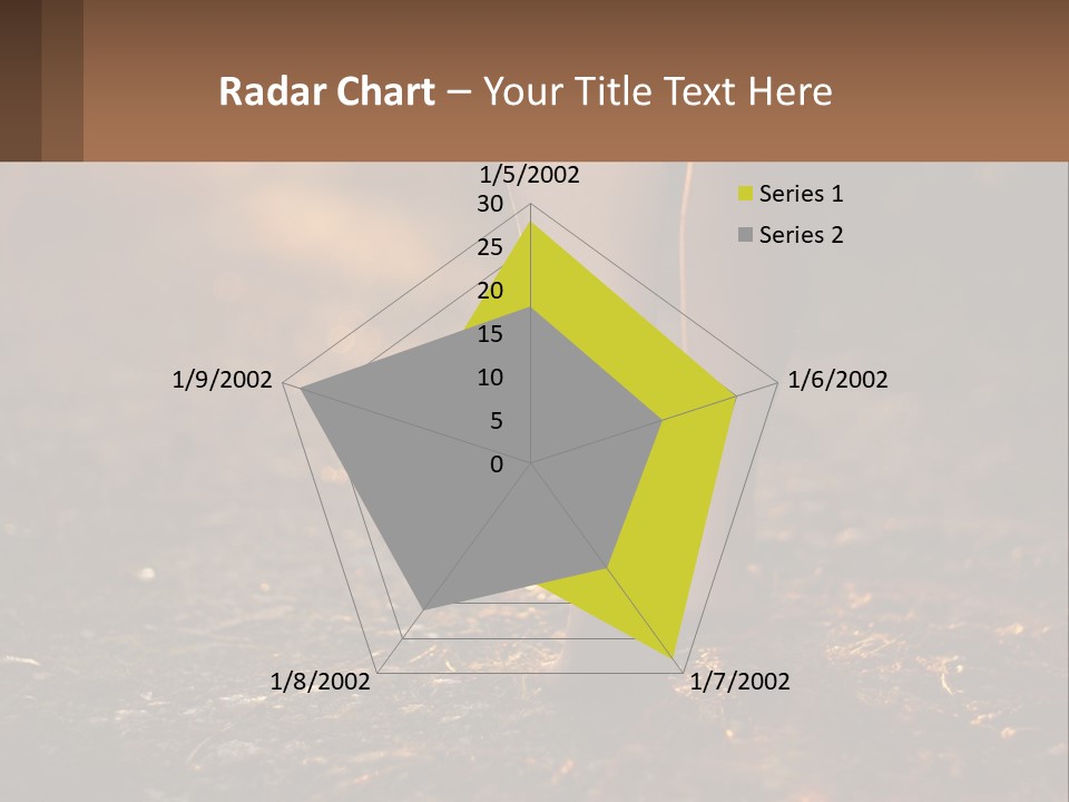 A Woman Walking Down A Dirt Road With Her Foot In The Air PowerPoint Template