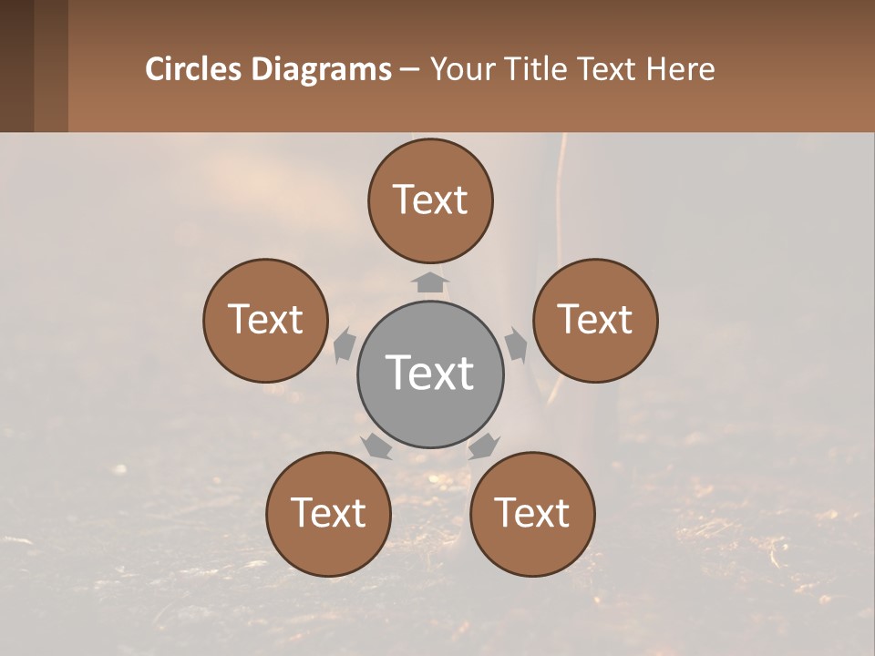 A Woman Walking Down A Dirt Road With Her Foot In The Air PowerPoint Template