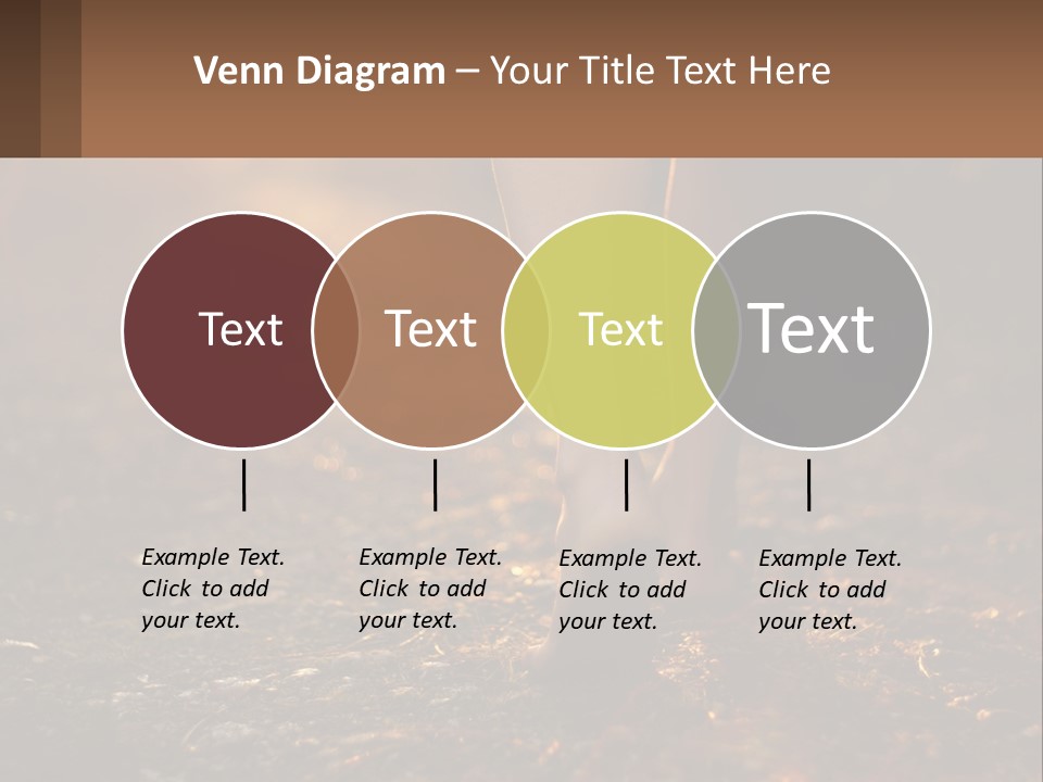 A Woman Walking Down A Dirt Road With Her Foot In The Air PowerPoint Template