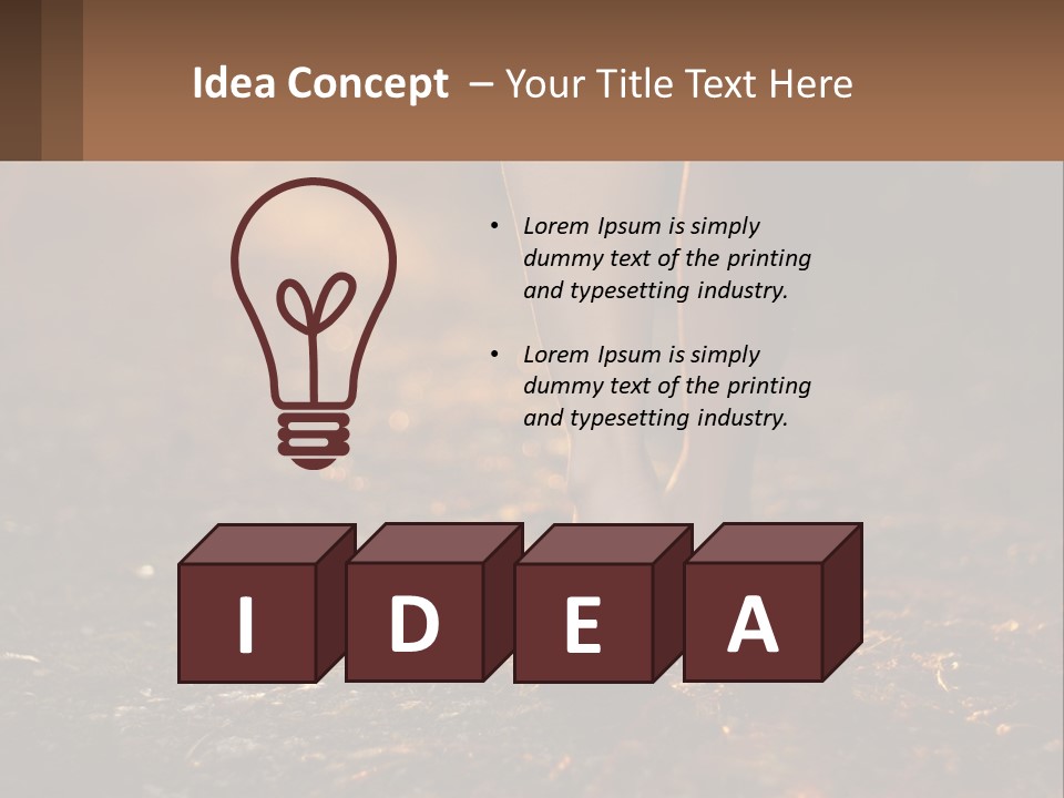 A Woman Walking Down A Dirt Road With Her Foot In The Air PowerPoint Template