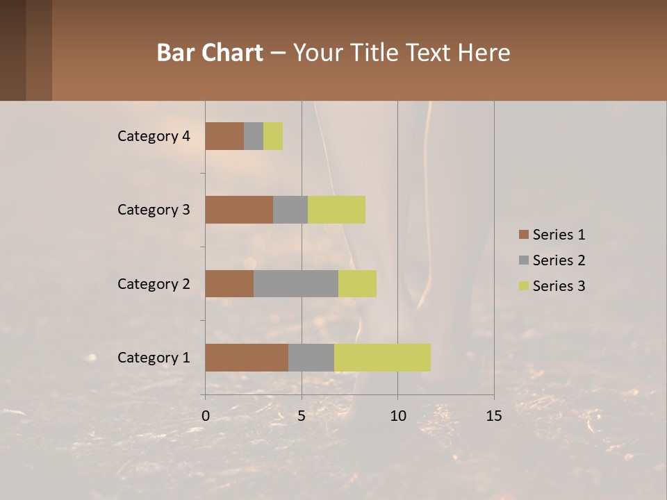 A Woman Walking Down A Dirt Road With Her Foot In The Air PowerPoint Template