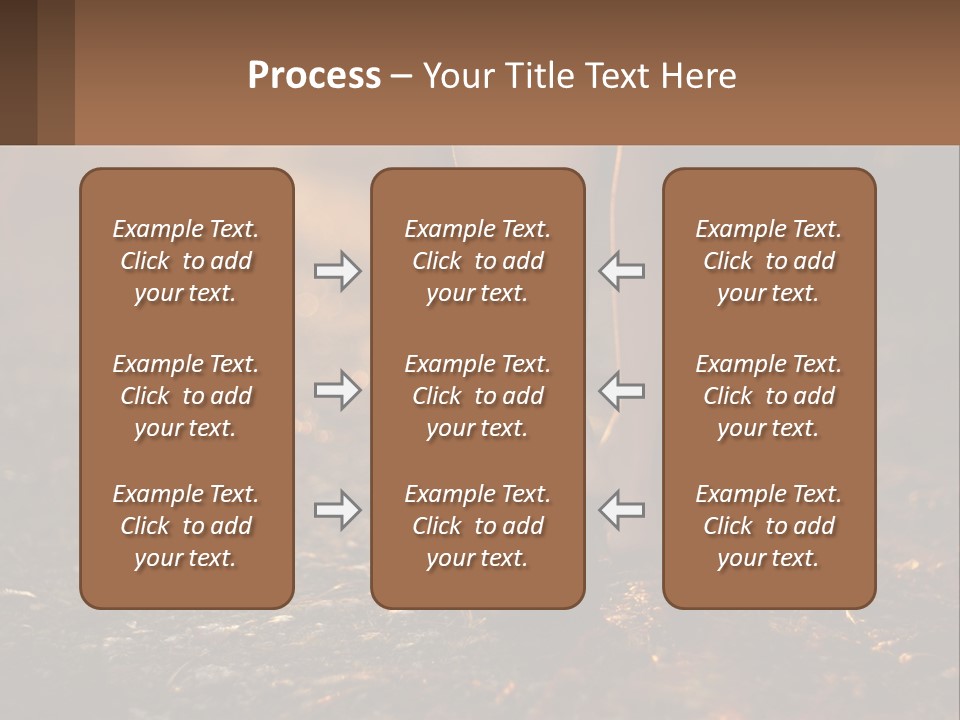A Woman Walking Down A Dirt Road With Her Foot In The Air PowerPoint Template