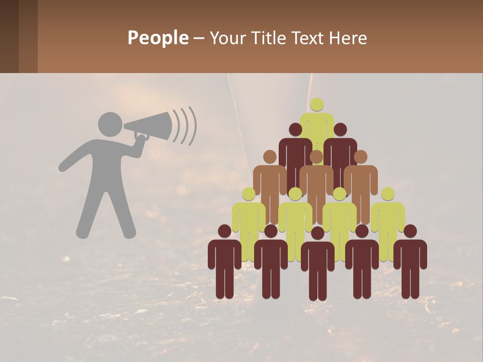 A Woman Walking Down A Dirt Road With Her Foot In The Air PowerPoint Template