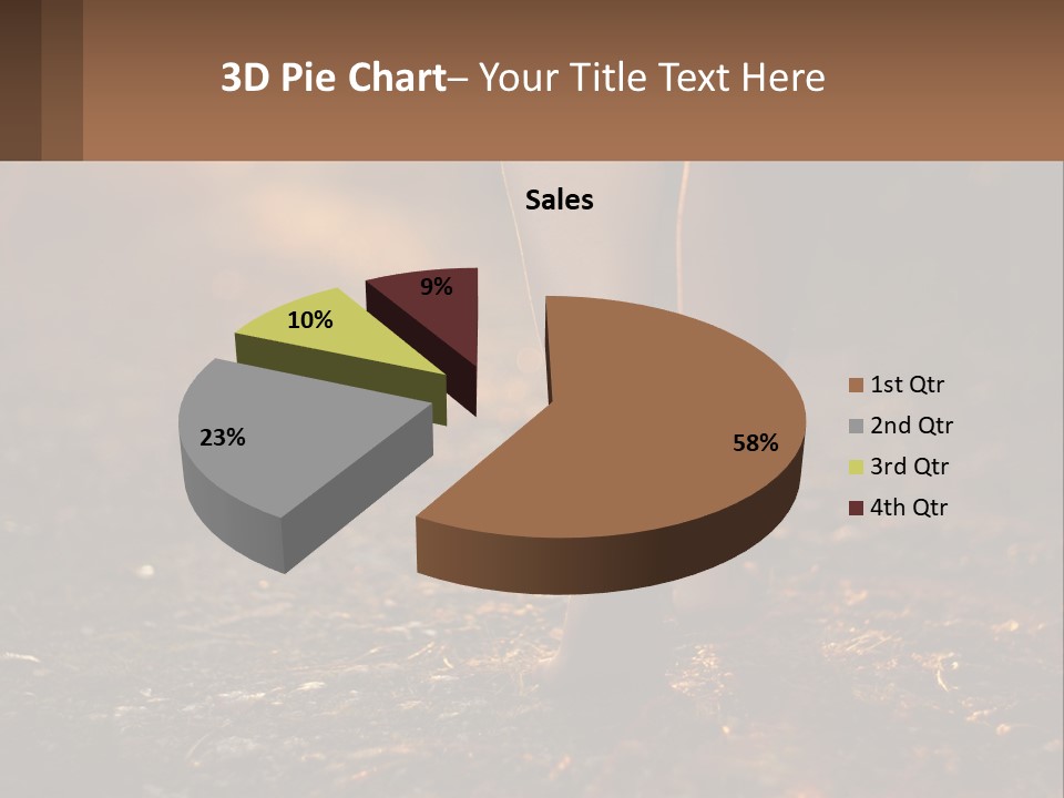 A Woman Walking Down A Dirt Road With Her Foot In The Air PowerPoint Template