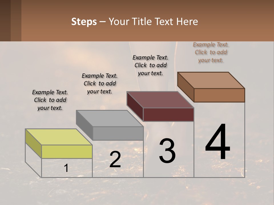 A Woman Walking Down A Dirt Road With Her Foot In The Air PowerPoint Template