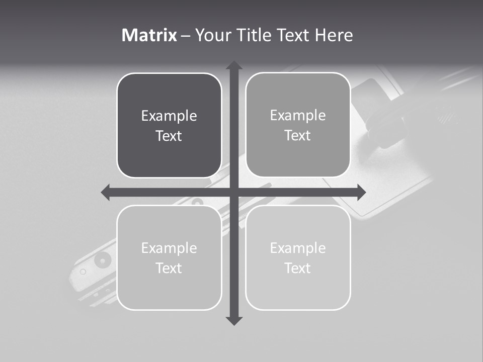 A Key With A Keychain On Top Of It PowerPoint Template